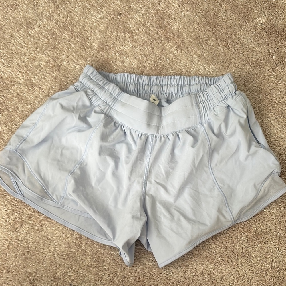 Lululemon Athletica Gray Athletic Shorts Lightweight Performance